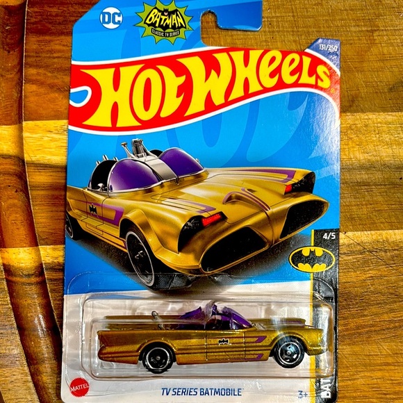 Gold Batmobile Toy Car - Picture 1 of 1